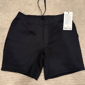 Brand New with Tags Lululemon Men’s Black Smooth Spacer Short 7” Graphic Large